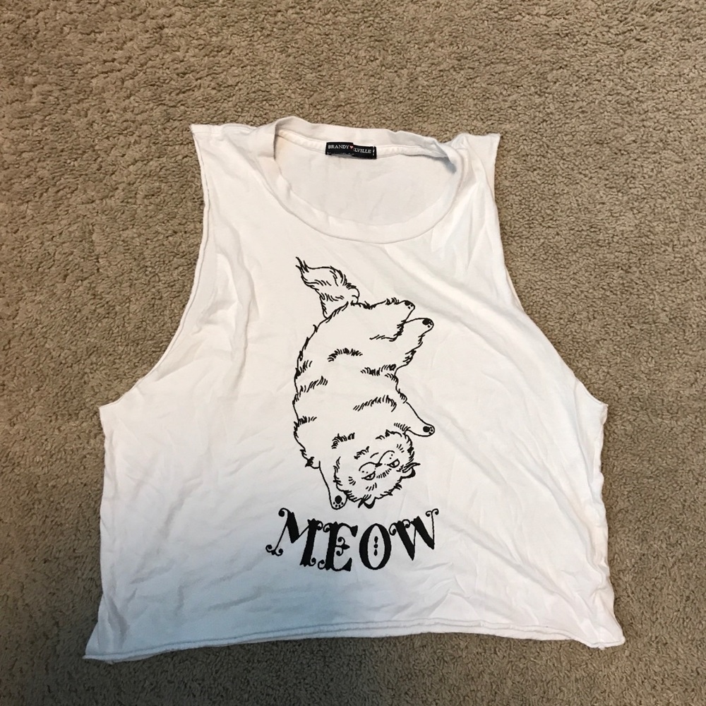 Brandy Melville Meow Tank Top